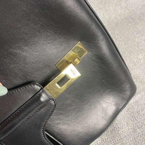 Black calfskin Soft 16 Teen bag w/ strap and dustbag - Picture 9 of 13